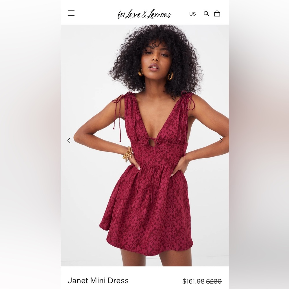 For Love and Lemons Dress